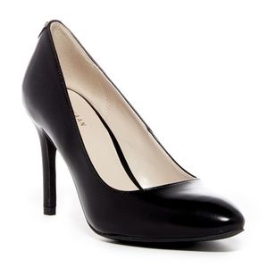 Cole Haan Gwenda Pump II Black Leather Pump